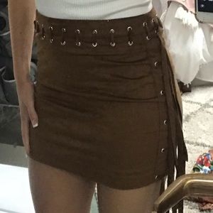 Brown Skirt